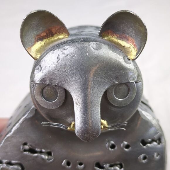For Kitty Rescue! Metal Tealight Candle Holder - Picture 4 of 11